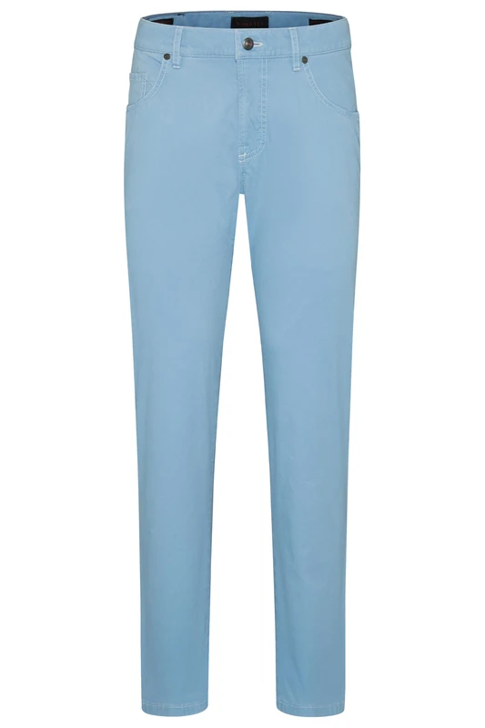 bugatti Men's 3224-56370a Slacks, Light Blue-320, 33 W/30 L