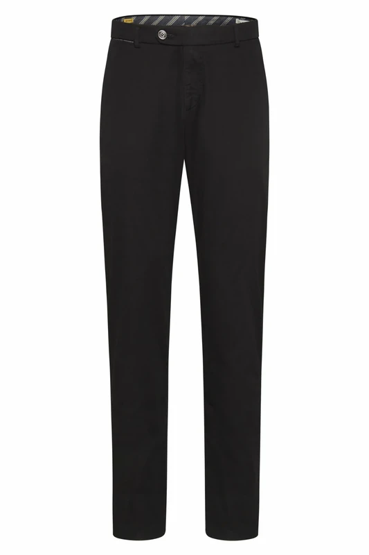 bugatti Men's 4890-56301a Trouser, Black-290, 35W x 32L