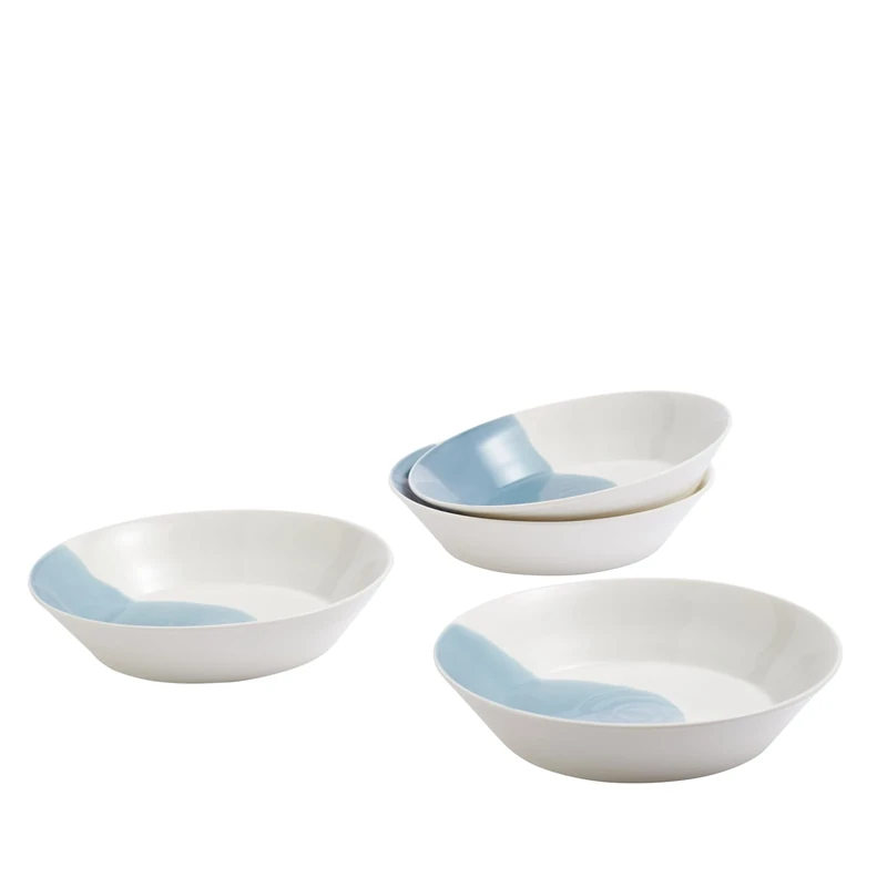 Signature 1815 Set of 4 23cm Pasta Bowls, Blue