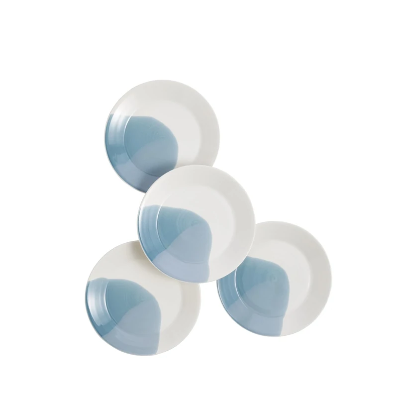 Royal Doulton Signature 1815 Set of 4 24cm Plates,Blue