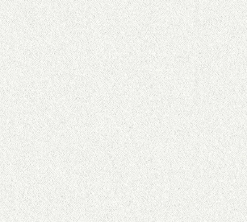 A.S. Création Textured Wallpaper White 392817 – Paintable Non-Woven Wallpaper for 26.5 m² – High-Quality Wallpaper with Small Pattern