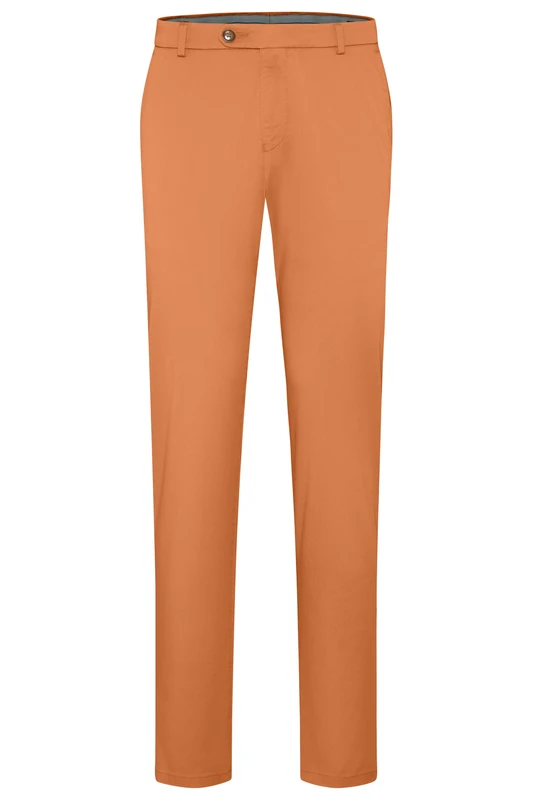bugatti Men's 4890-56301a Trouser, Orange-670, 42W x 36L