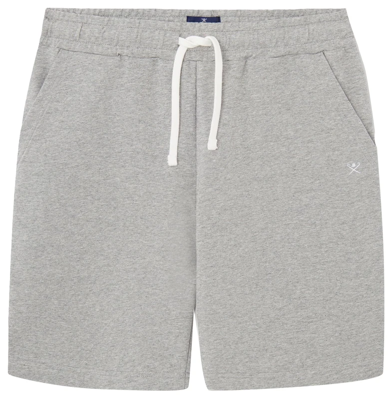 Hackett London Men's Classic Sweat Short Shorts, Grey (Marl Grey), XL - Image 1