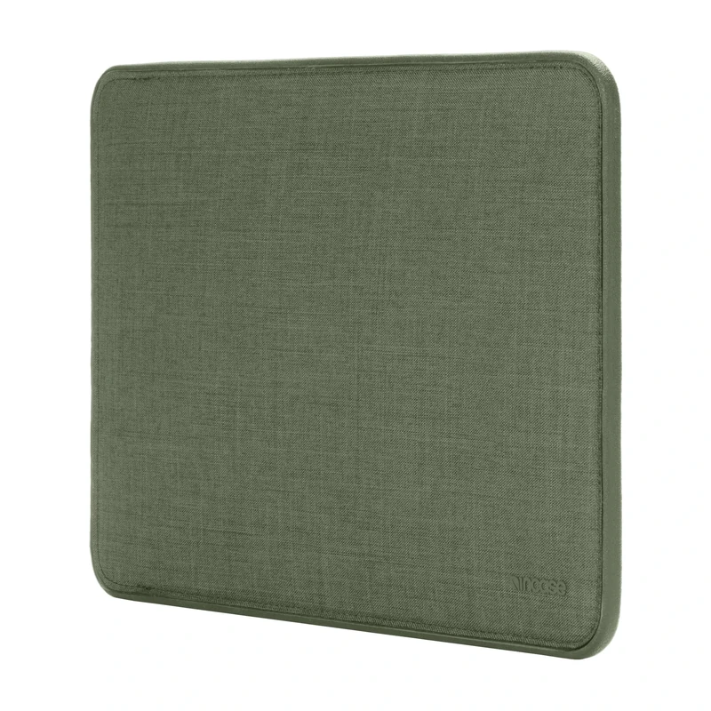 Incase ICON Sleeve for MacBook Pro 14" (2021) - Durable Lightweight Woolenex Laptop Case with Faux Fur Lining, Scratch-Resistant Protective Cover, Slim Travel-Friendly Design - Huntmaster Green