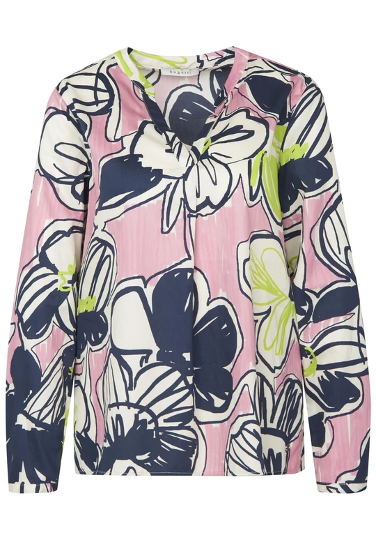 bugatti Women's W3061-22183 Blouse, Pink-740, 18