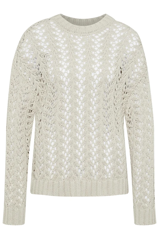 bugatti Women's W9812-54008 Pullover Crew Neck, Beige-40, XL