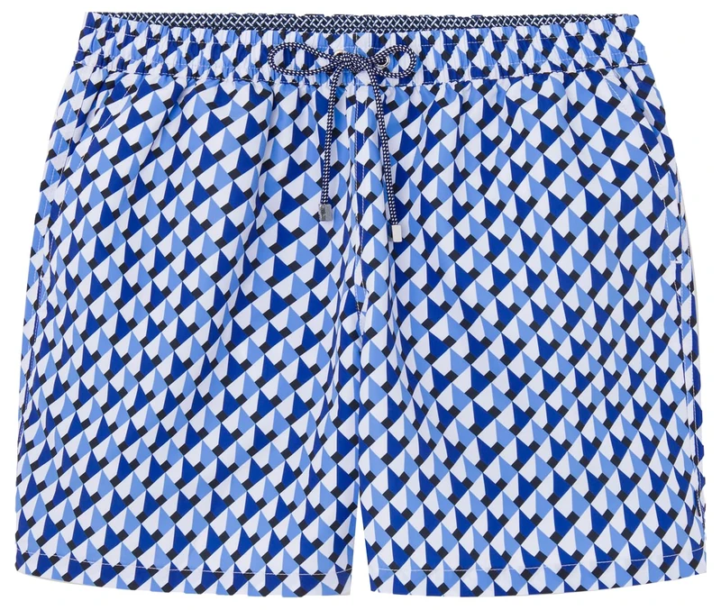 Hackett London Men's 3D Box Shorts, Blue (Blue), XXL