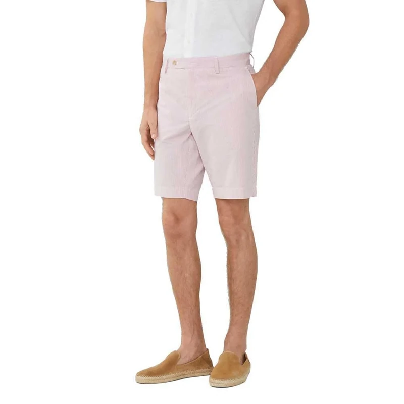 Hackett London Men's Cotton Socks Shorts, Pink (Dusty Pink), 28