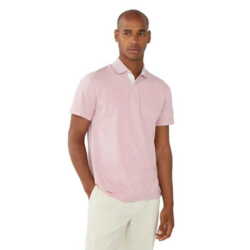 Hackett London Men's Heritage Jogger Polo, Pink (Pink), XS