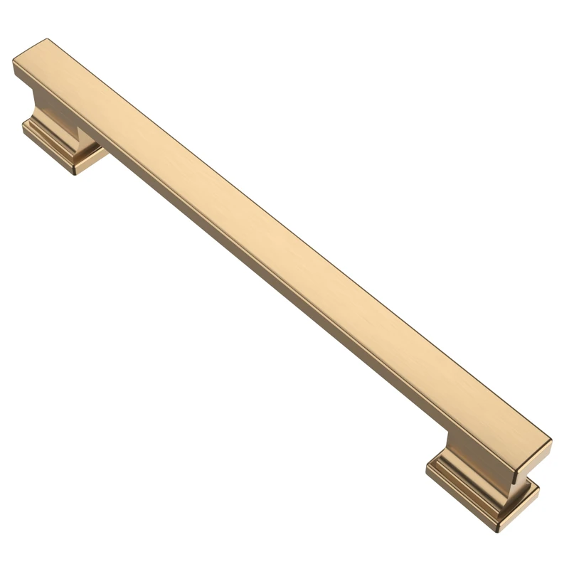 Alzassbg Champagne Bronze Cabinet Pulls and Handles 10 Pack, AL3061TGP