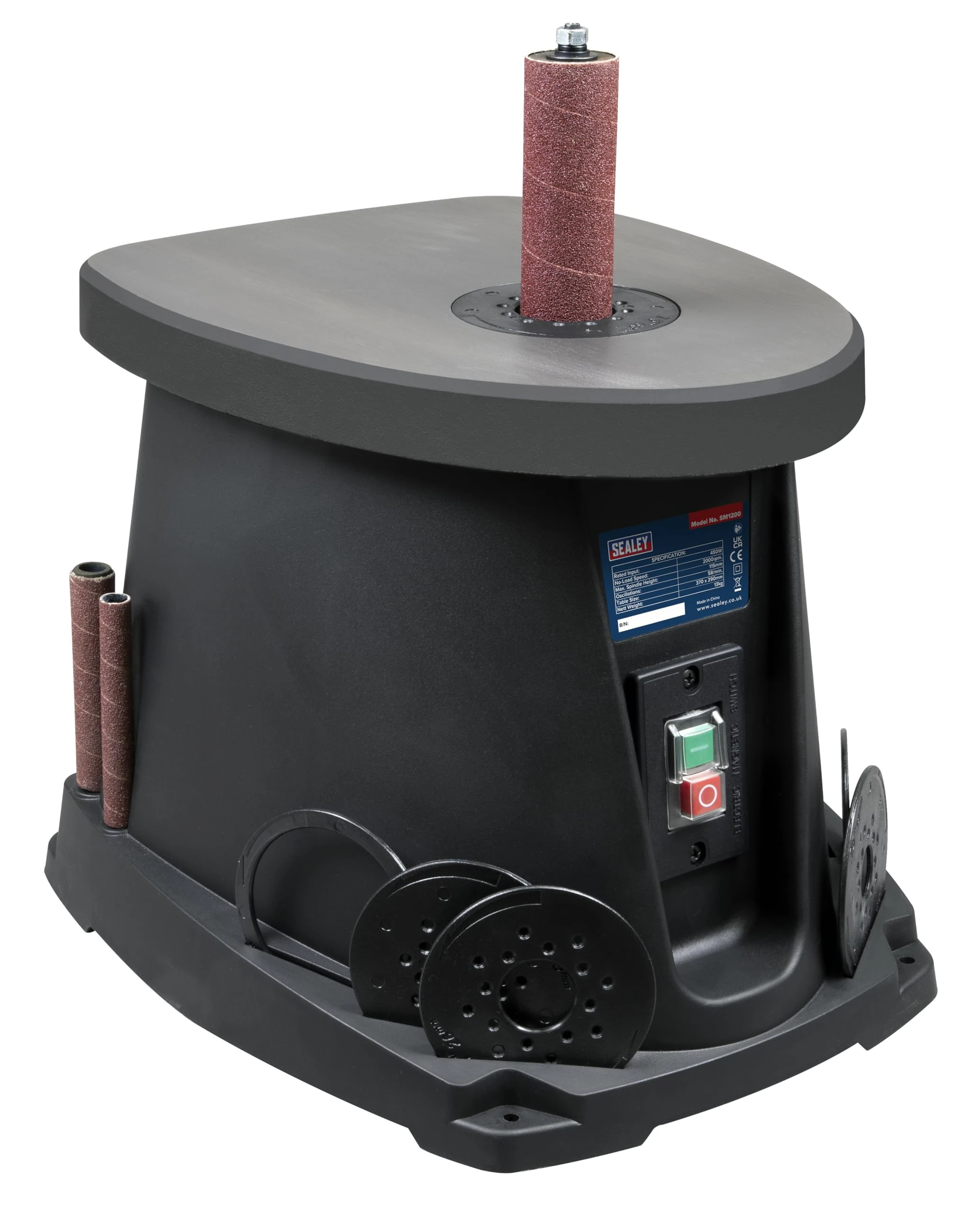 Sealey Oscillating Spindle/Bobbin Sander 450W - SM1200