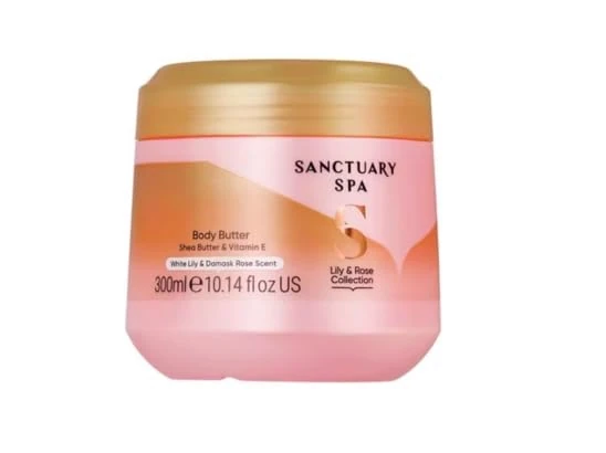 Sanctuary Spa lily & rose Lotion, Cream, Body Butter, Body Scrub or Body Wash (Sanctuary Spa Lily & Rose Body Butter 300ml)