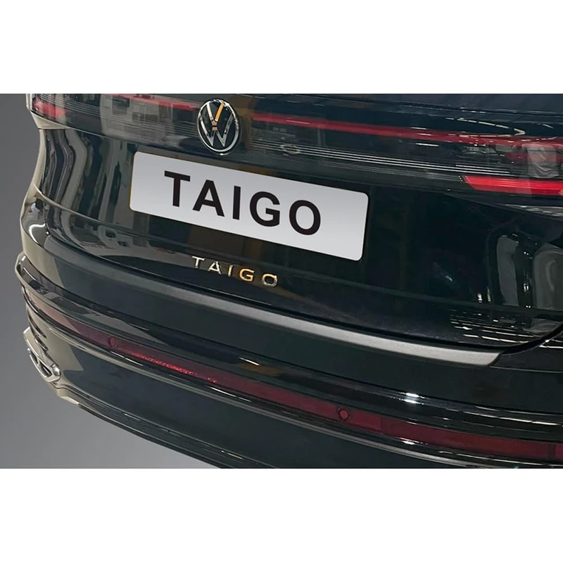 RGM ABS Rear bumper protector compatible with Volkswagen Taigo 2021- Black
