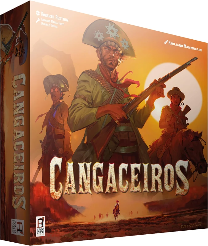 Asmodee - Cangaceiros, Board Game, 2-5 Players, 14+ Years, Italian Edition