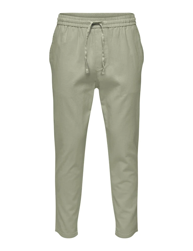 ONLY & SONS Men's Trousers, Green, M - Image 1