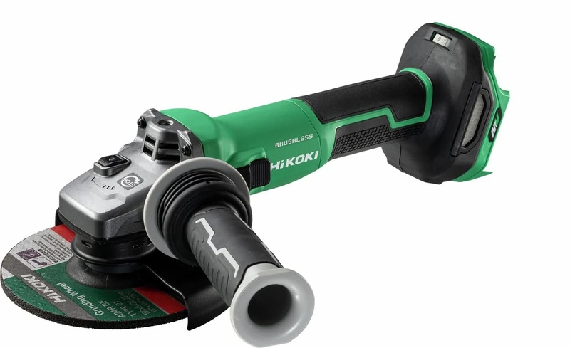 HIKOKI Akku Winkelschleifer G3615DVE, Schleifscheiben Ø: 150 mm (36V, Leerlaufdrehzahl: 3200-8000 min-1, Antriebsspindel: M14, Brushless, Zubehör im HSCIII Koffer) OHNE Akku u. Ladegerät.