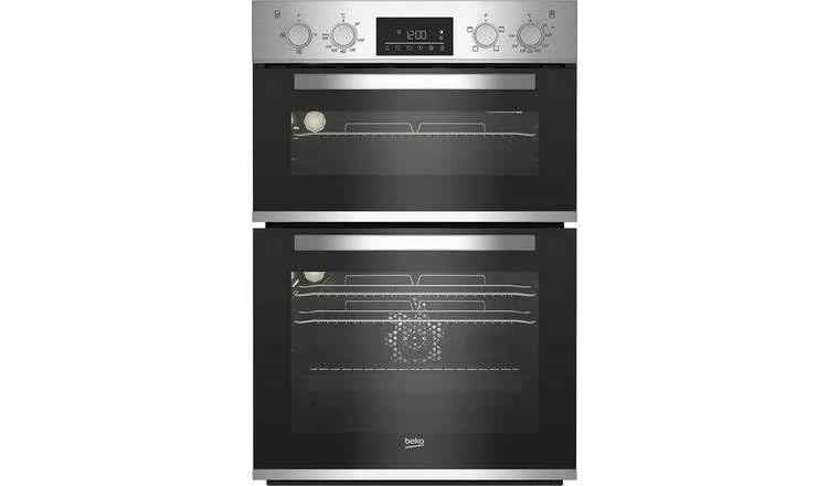 Beko CDFY22309X 60cm Built-In Double Oven RecycledNet Stainless Steel