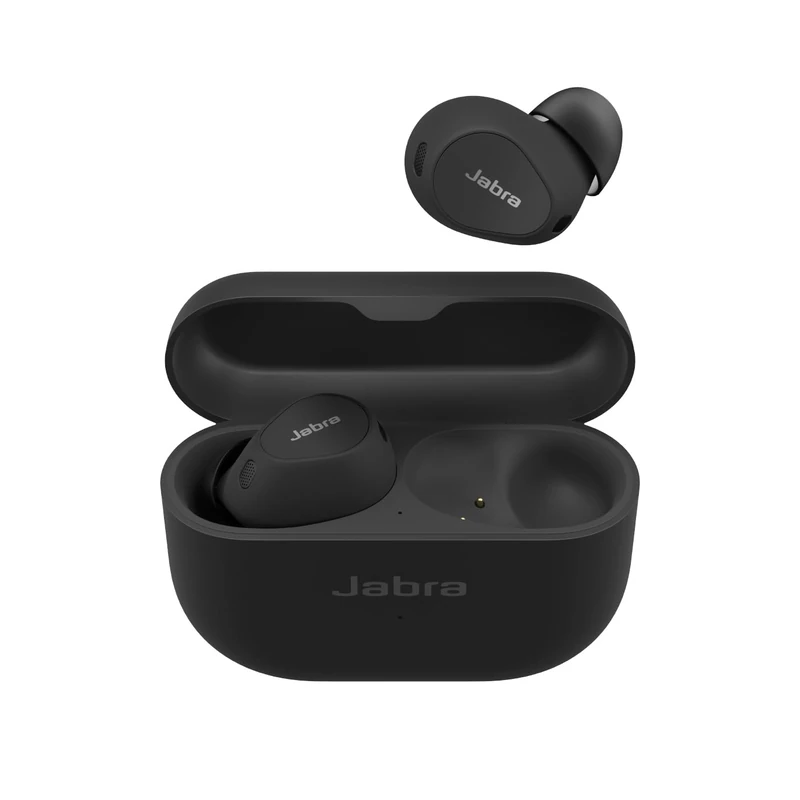 Jabra Elite 10 Wireless In-Ear Bluetooth Earbuds Advanced Active Noise Cancellation, 6 Built-in Microphones and Dolby Atmos Sound - Matte Black