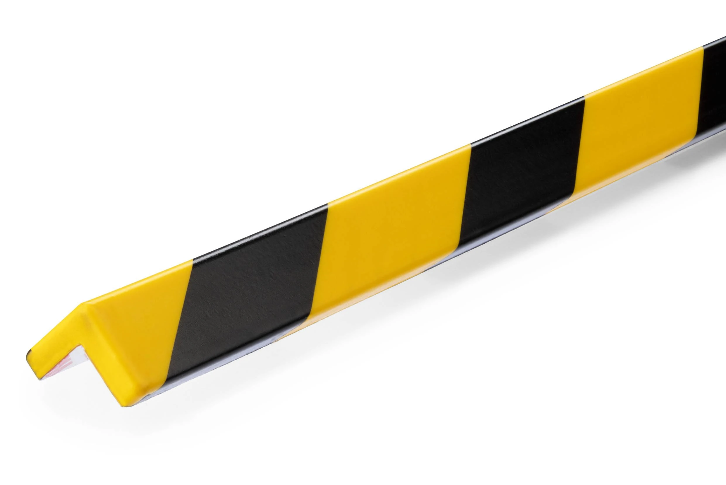 Durable Corner Protection Profile C19 - Self-Adhesive - Protection Strip Has a Length of 1 Metre - Pack of 5 - Yellow or Black