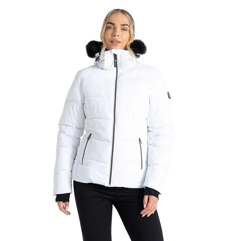Dare 2b Womens Glamourize IV Jacket White 16