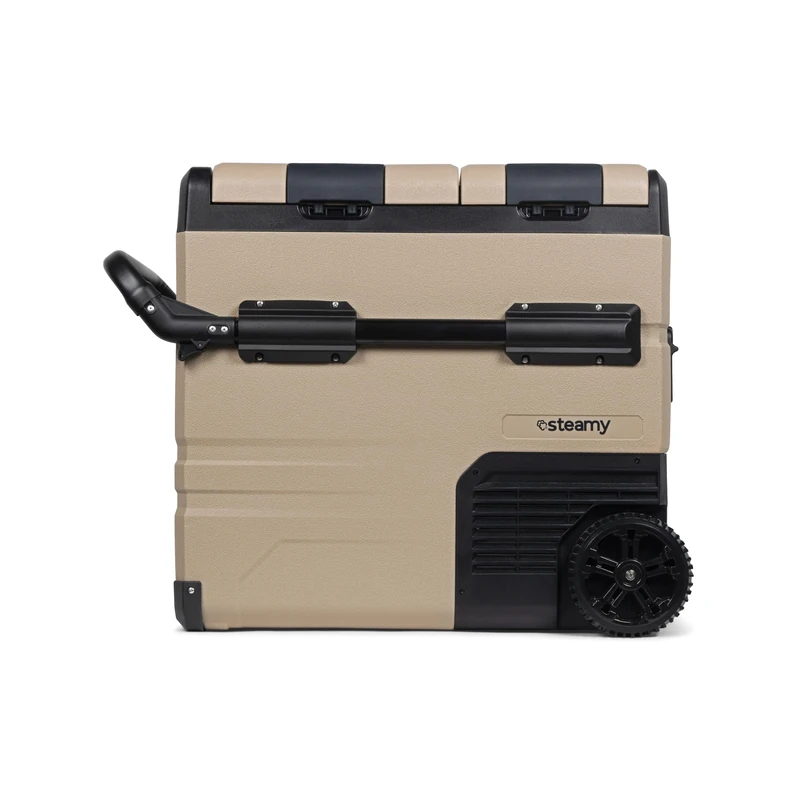 Steamy -E Dual Zone Roller Wheeled Electric Compressor Cooler (55 Litre)