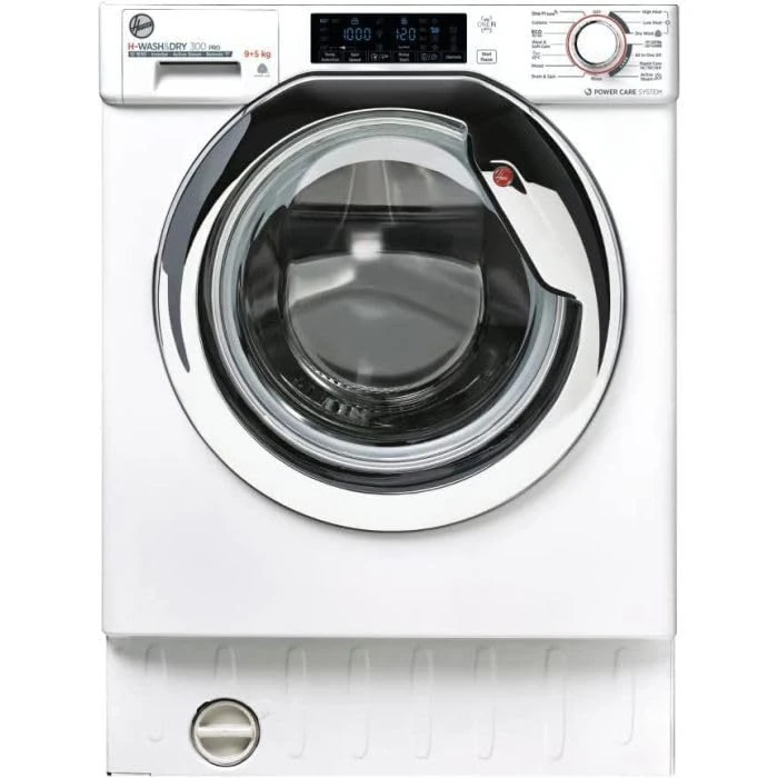Hoover HBDOS695TAMSE 9kg/5kg 1600 Spin Integrated Washer Dryer - White (Pack Of 1)