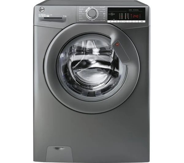 Hoover H3WPS496TAM6 9kg 1400 Spin Washing Machine - Graphite (Pack Of 1)