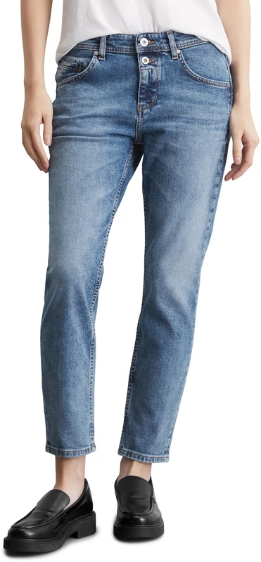 Marc OߴPolo Women's Boyfriend Fit Jeans with Stretch, Blue (Sustainable Clean Blue Wash), W34/L32