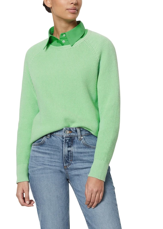Marc O'Polo Women's 402605960109 Pullover Sweater, 429, M