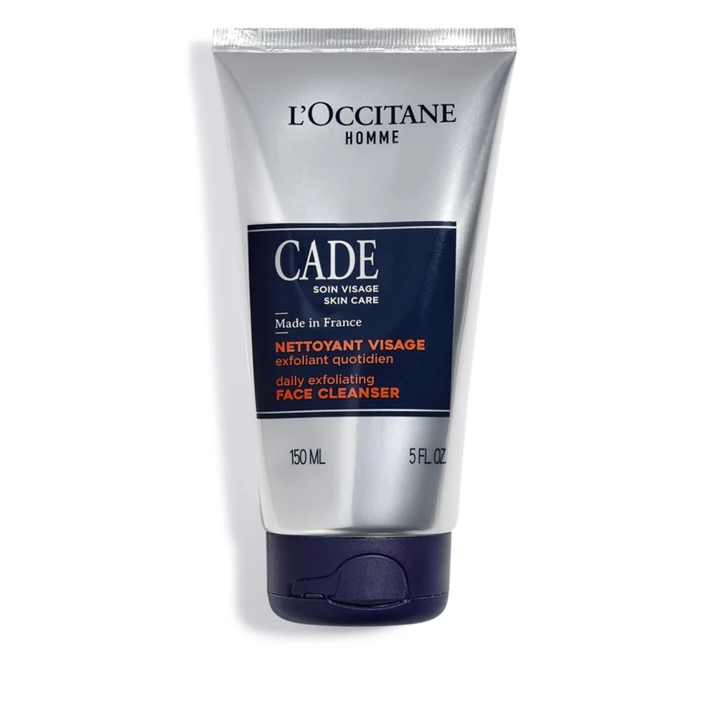 L'OCCITANE Homme Cade Face Cleanser 150ml | Aromatic Woody Scent | Vegan & 96% Readily Biodegradable | Clean & Luxury Men's Beauty Skin Care for All Skin Types