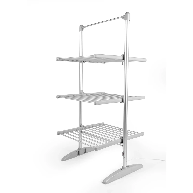 Beldray EH3752 3 Tier Electric Heated Airer – 20m Drying Space Over 36 Heating Bars, Fast Heat Up, Sturdy Aluminum Frame, Freestanding, 30kg Capacity, Collapsible, Portable Clothes Heating Rack, 300W - Image 1