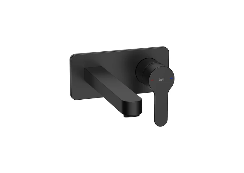Roca A5A3L09NB0 – Recessed Mixer L20 for Basin, Cold Start Matte Black