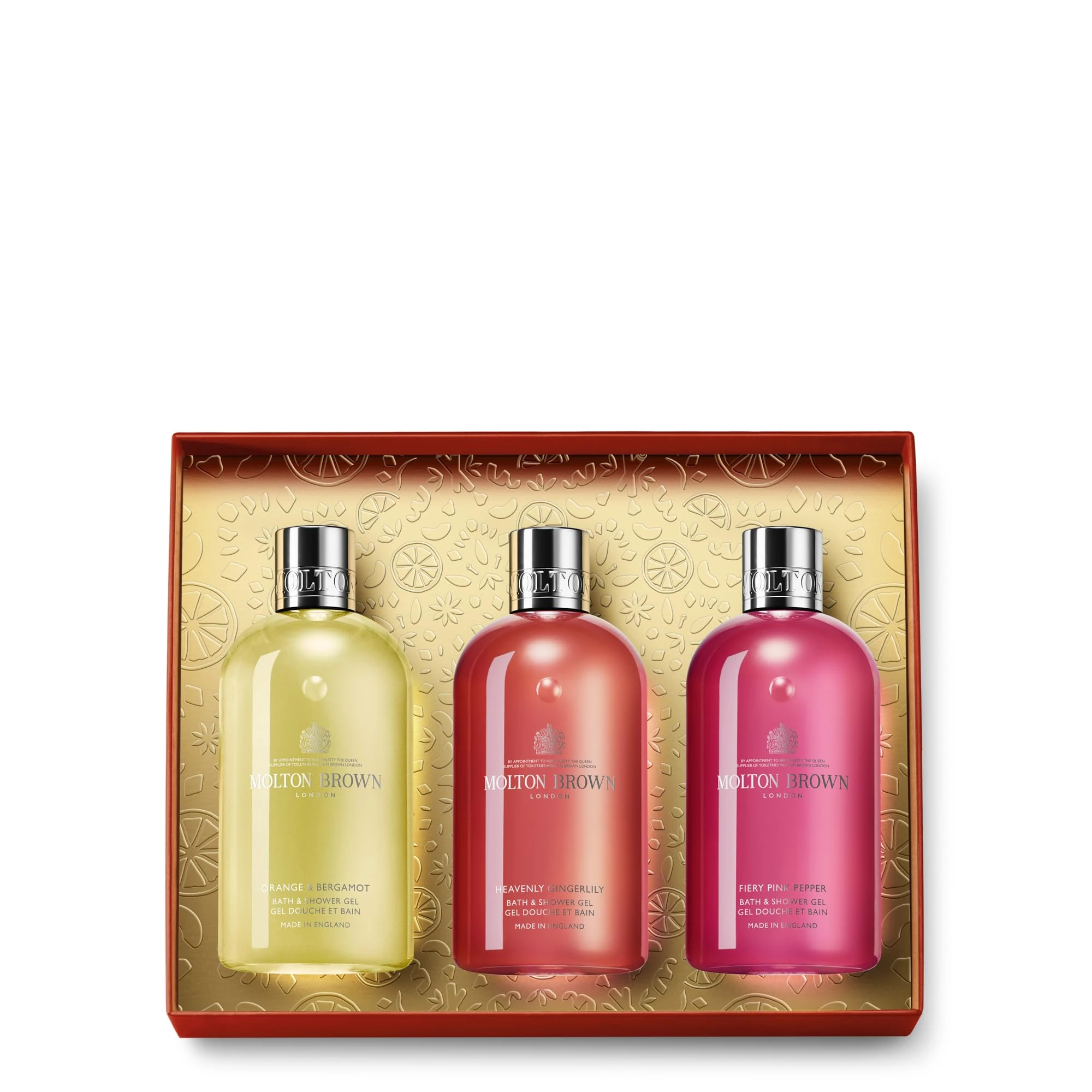Molton Brown Floral & Spicy Body Care Bath & Shower Gel Gift Set