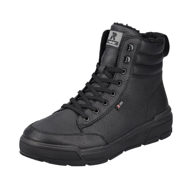 Rieker Men's U0071 Lace-Up Boots, black, 7.5 UK