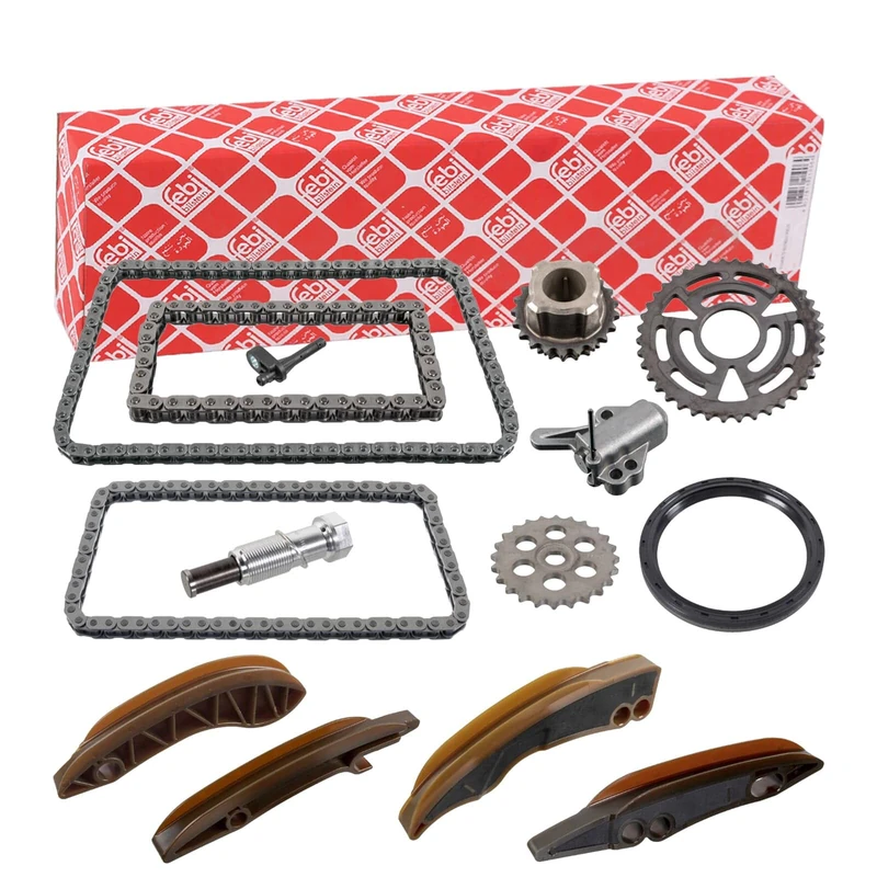 FEBI BILSTEIN Timing Chain Set 180427 Compatible with: BMW 1, 1, 1, 1, 1 Cabriolet, 1 Coupe, 2 Coupe, 3, 3, 3 Cabriolet, 3 Coupe, 3 Gran Turismo, 3 Touring, 3 Touring, 4 Cabriolet, 4 Coupe