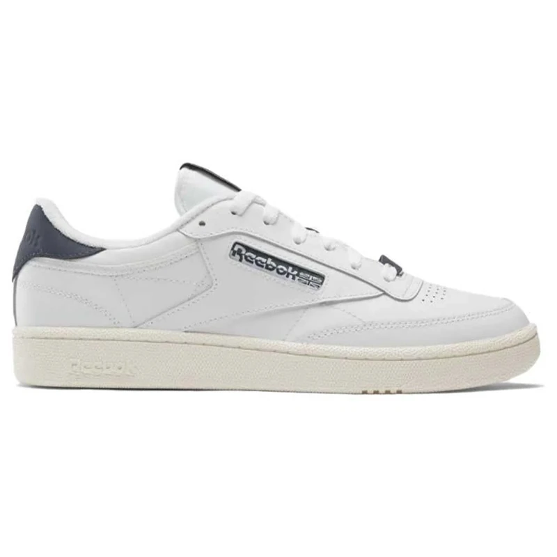 Reebok Male Adult Club C 85 FTWWHT/EACOBL/Chalk 8.5 White