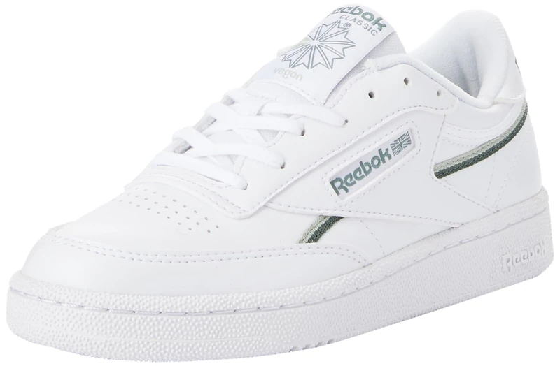 Reebok Male Adult Club C 85 Vegan White/VINGRE/TREGRE 4.5