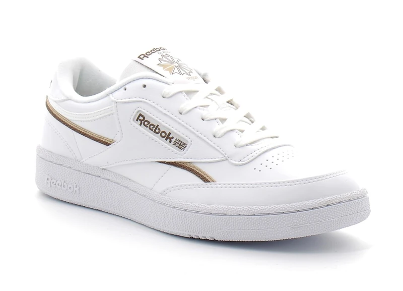 Reebok Male Adult Club C 85 Vegan White/Oat/UTIBRO 6.5