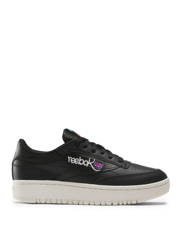 Reebok Female Adult Club C Double CBLACK/Chalk/LASPIN 5 - Image 1