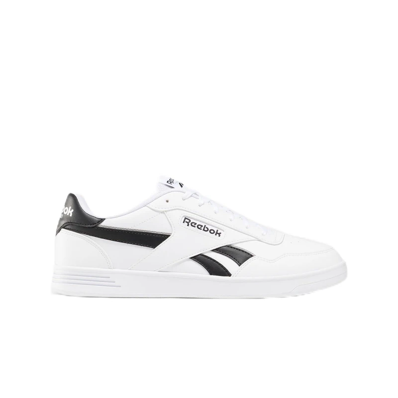 Reebok Male Adult Court Advance Vegan FTW WHT/CORE BLK/P Grey 3 7.5 - Image 1