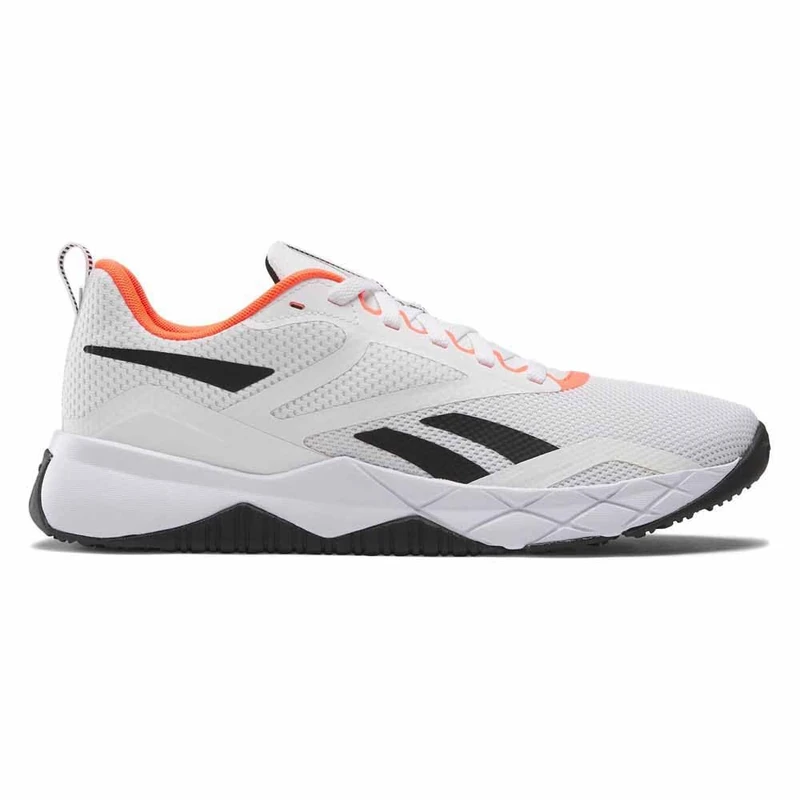 Reebok Male Adult NFX Trainer FTWWHT/CBLACK/ORGFLA 5.5 - Image 1
