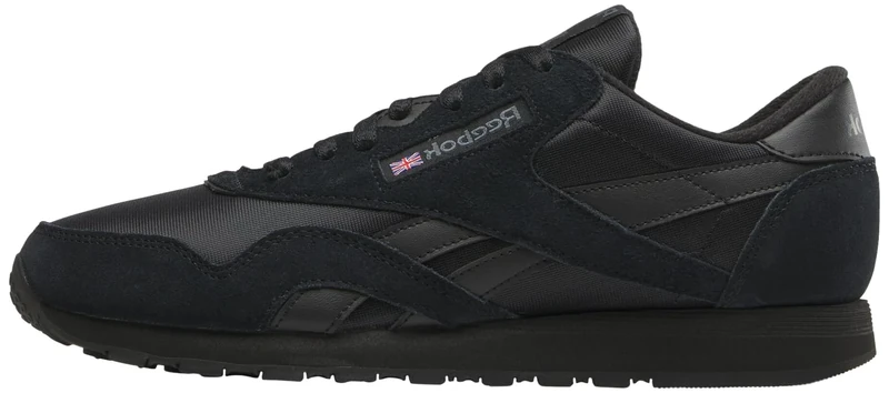 Reebok Male Adult Classic Nylon CBLACK/CBLACK/PURGRY 3.5