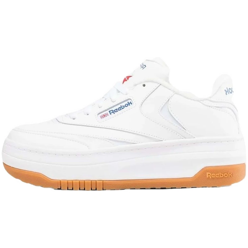 Reebok Female Junior Club C Extra FTWWHT/FTWWHT/VECBLU 3