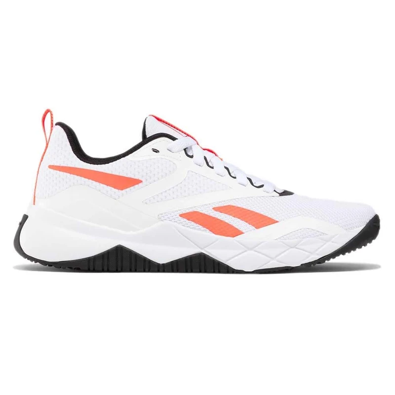 Reebok Female Adult NFX Trainer FTWWHT/ORGFLA/CBLACK 7