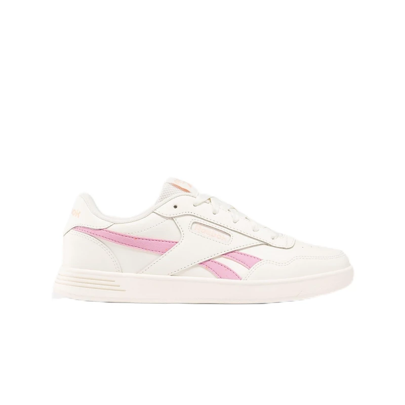 Reebok Female Adult Court Advance Chalk/PEAGLO/JASPNK 4