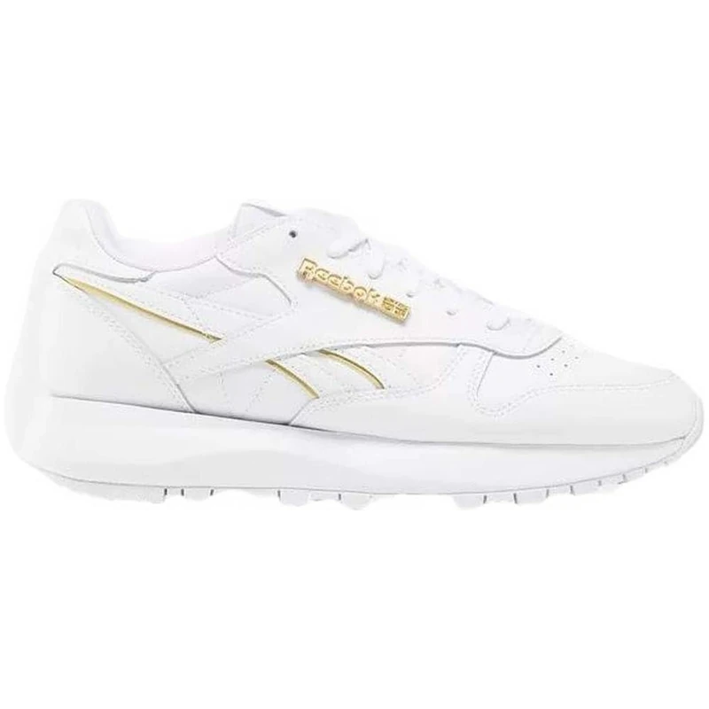Reebok Female Adult Classic Leather SP FTWWHT/Goldmt/FTWWHT 6