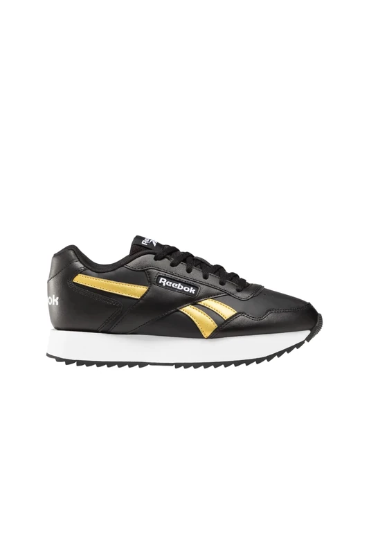 Reebok Female Adult Glide Ripple Double Black/FTWWHT/Goldmt 3