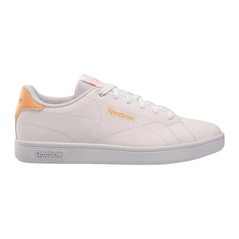 Reebok Female Adult Court Clean FTWWHT/PEAGLO/Blush 8