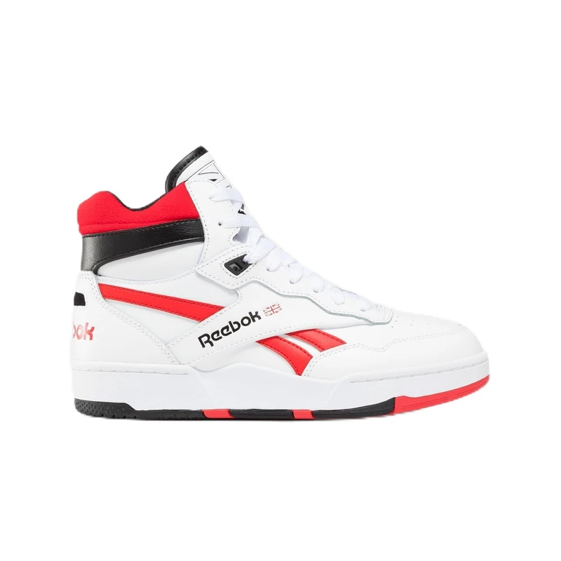 Reebok Unisex Junior BB 4000 II MID White/VECRED/Black 3
