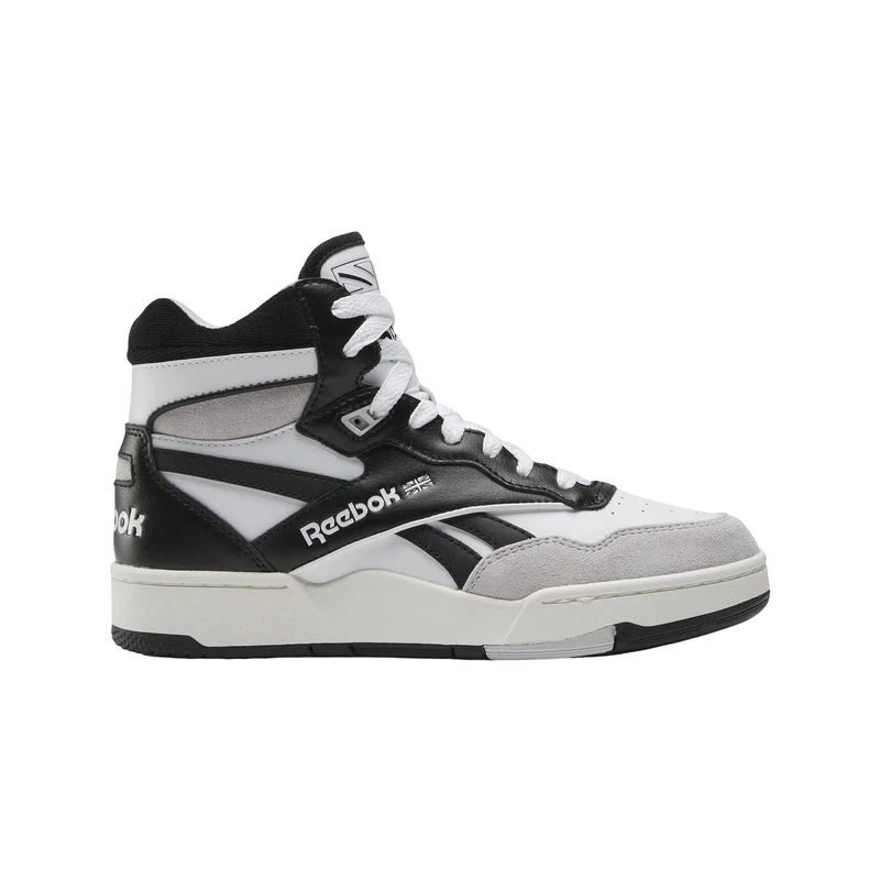Reebok Unisex Kids BB 4000 II MID FTWWHT/Black/PUGRY2 1
